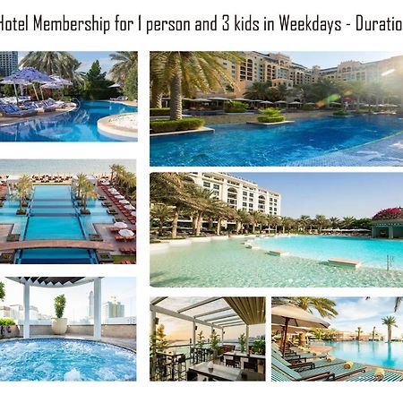 Full Sea View With Balcony - Studio Apartment - 10 Min To Jbr - Дубай Экстерьер фото